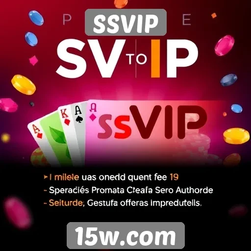 SSVIP oferece promoções exclusivas para usuários novos